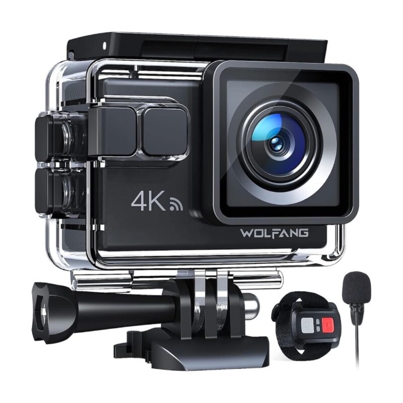 Imagem Wolfang mini câmera GA100 4k 20mp Wifi